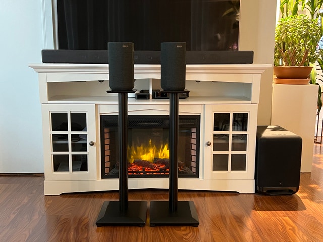 Premium Sony Home Theater Bundle + Fireplace Stand - photo 3