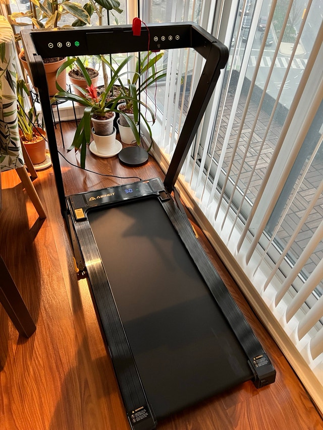 Like-New AIRHOT Compact Folding Treadmill / Walking Pad
