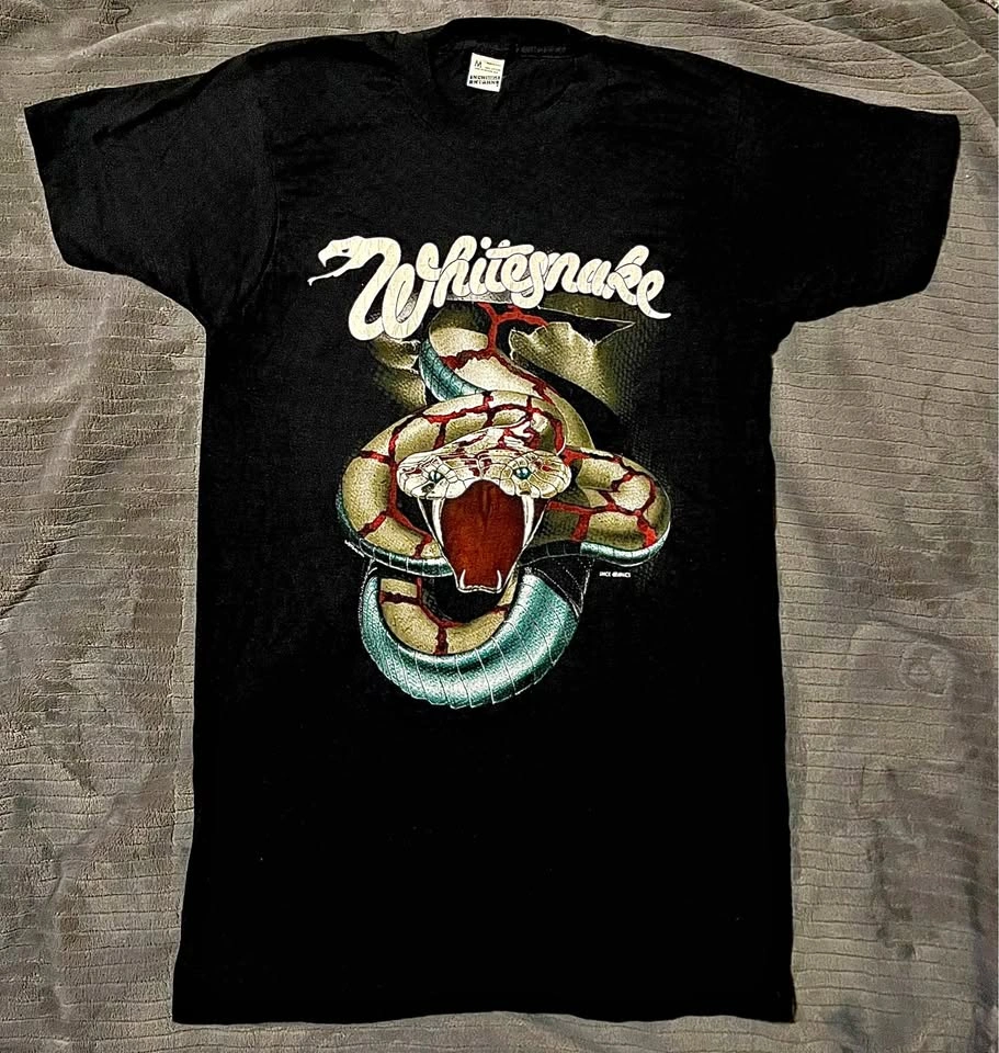 1984 Whitesnake’s "Slide It In" Tour Concert T-Shirt