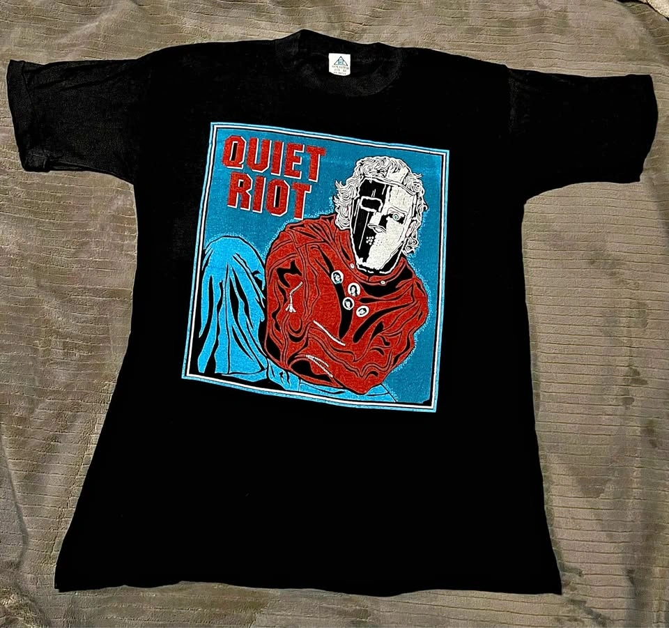 1983 Quiet Riot’s “Mental Health” Album Release T-Shirt