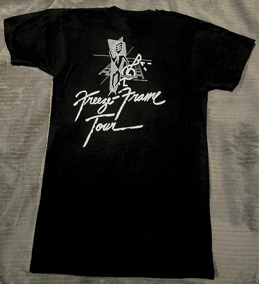 1980’s The J. Geils Band “Freeze-Frame” Tour Concert T-Shirt - photo 4