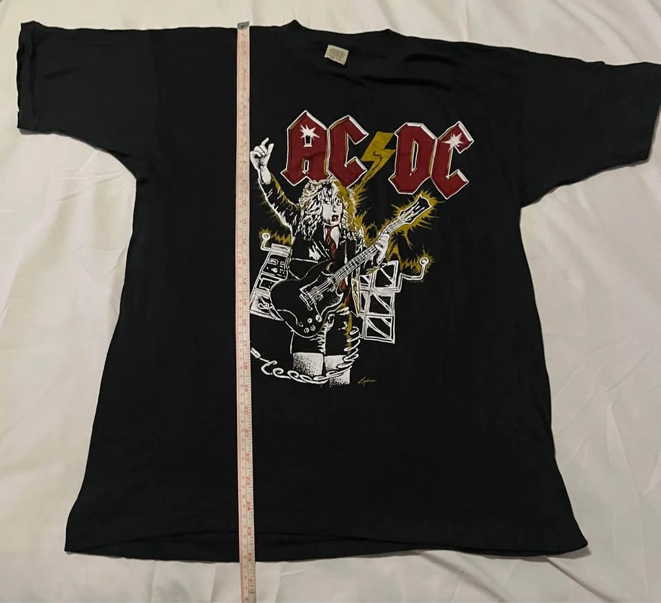 AC/DC “Who Made Who” 1986 Classic Logo Concert T-Shirt - photo 4