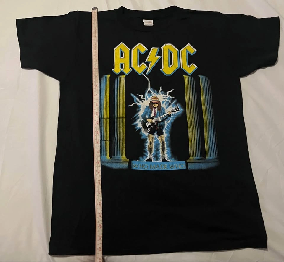 1986 AC/DC Who Made Who Angus Young T-Shirt - photo 5
