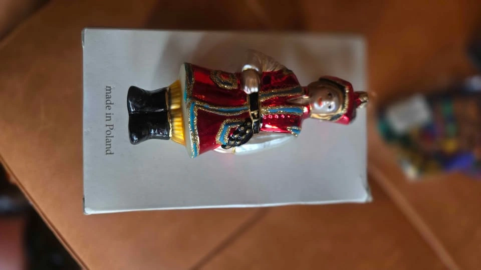 Glass Christmas Ornament Poland - photo 2