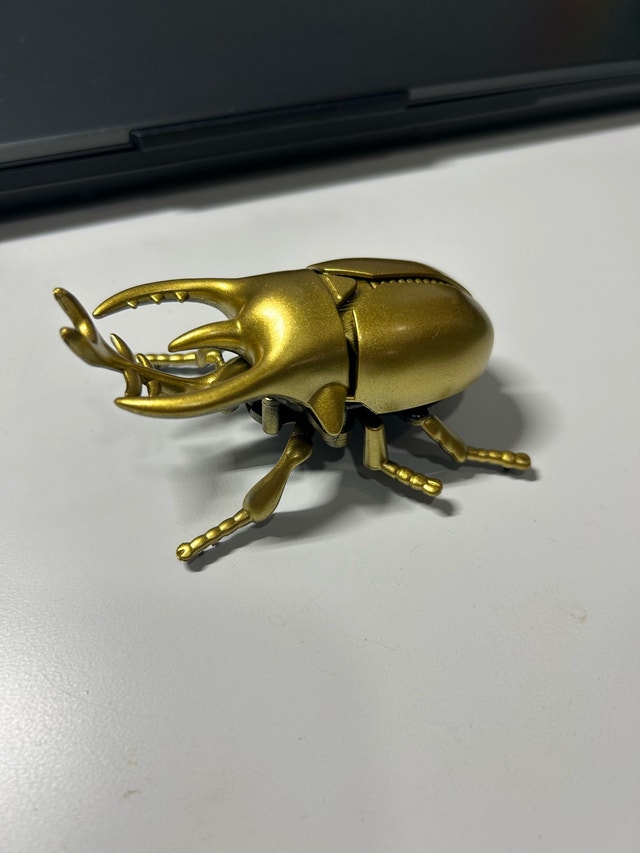 Gold Beetle Mechanical Toy
