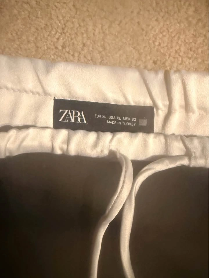 Zara Pinstripe Wide-Leg Trousers - photo 2