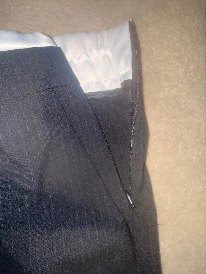 Zara Pinstripe Wide-Leg Trousers - photo 3