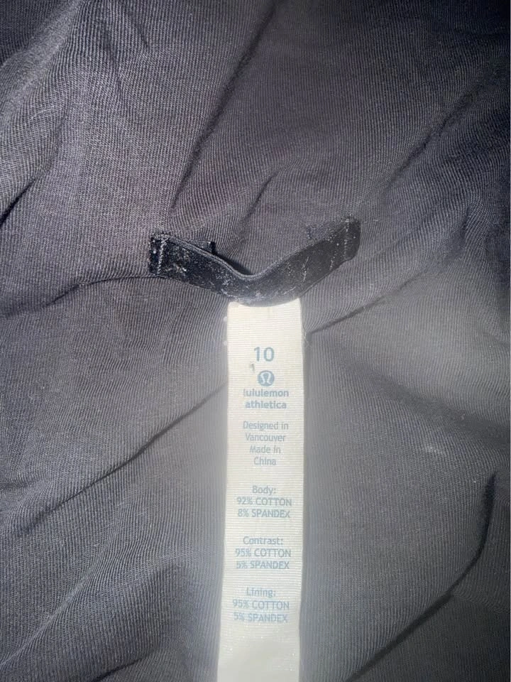 Lululemon Wrap Hoodie in Black size 10 - photo 5