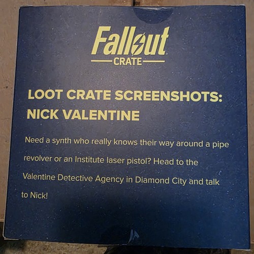 Fallout Loot Crate Nick Valentine Figure – Screenshots Series - photo 4