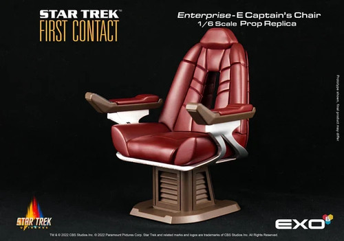 EXO-6 Star Trek First Contact Enterprise-E Captain’s Chair