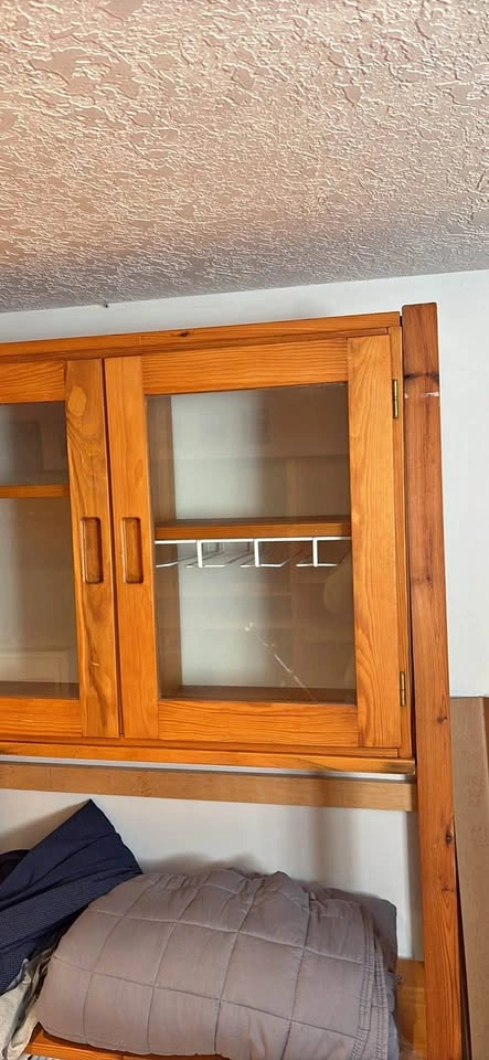 IKEA Ivar Glass door cabinet, vintage