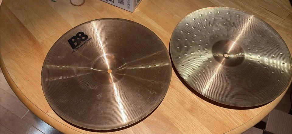 14” Sabian B8 hi hats - photo 3