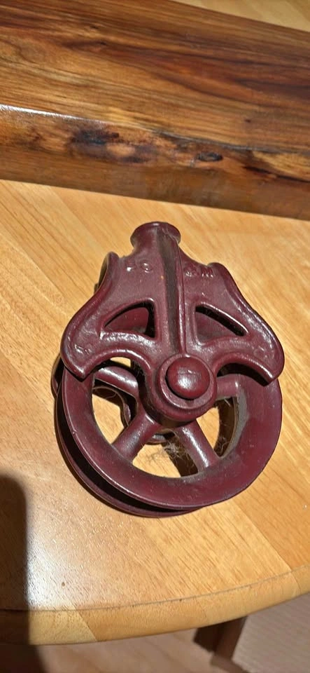 Antique BS&M Pulley