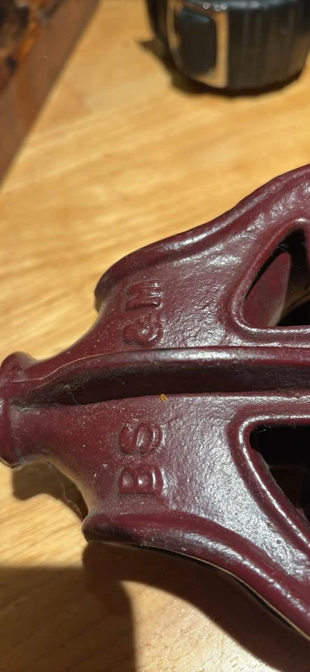 Antique BS&M Pulley - photo 2