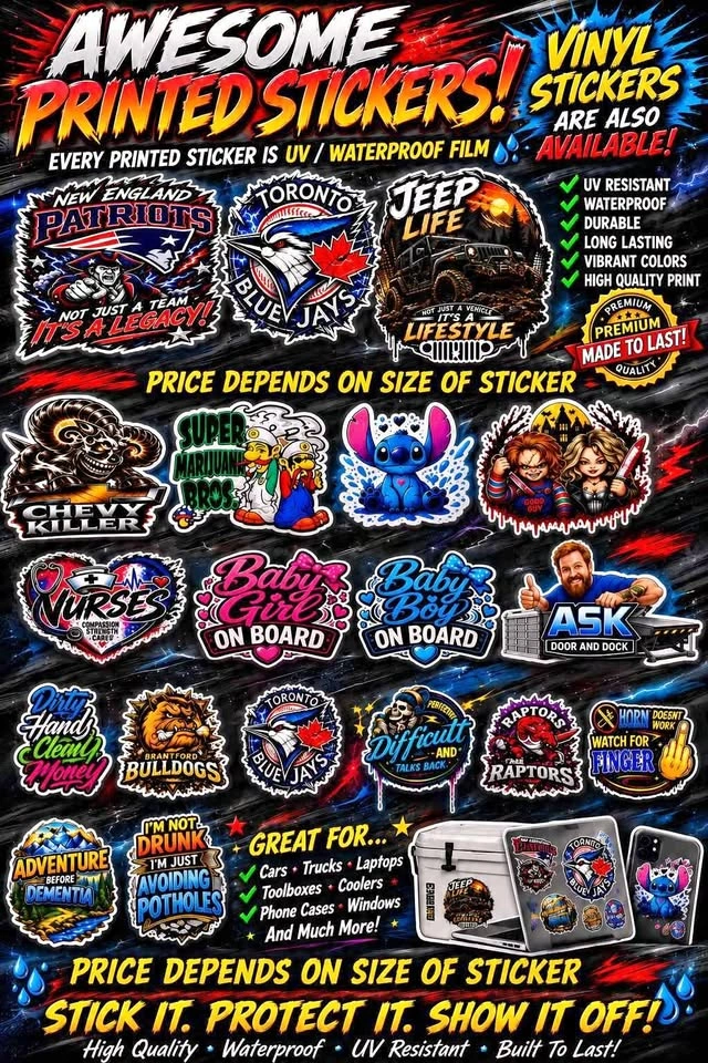 Custom Stickers