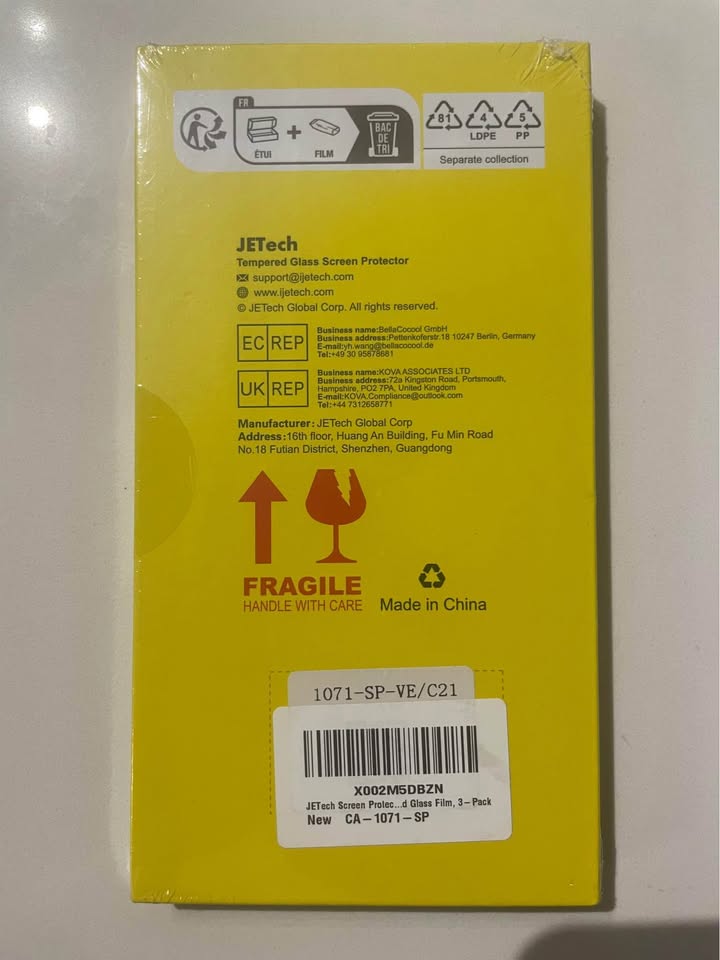 iPhone 11/ XR/ 12 screen protector (3-pack) NEW - photo 2
