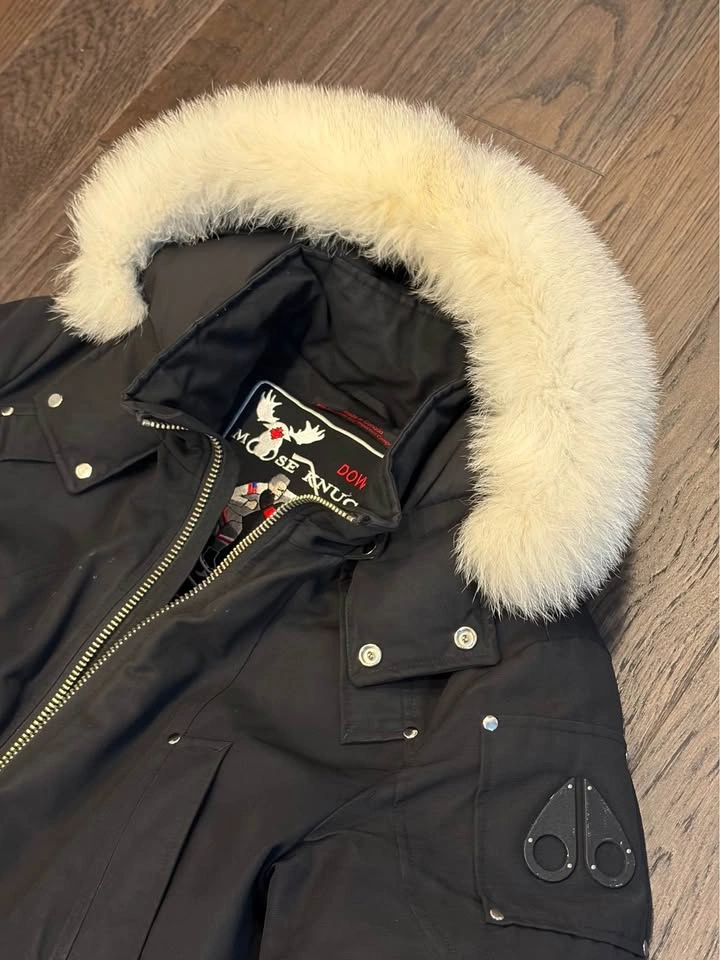 Moose Knuckles Ballistic Bomber Jacket men’s size Large - photo 4