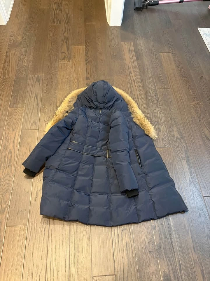 Mackage Kay Navy Down Coat - Size Small - photo 5