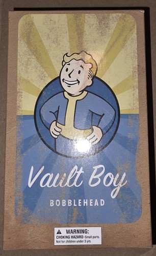 Fallout Vault Boy Bobblehead Loot Crate Exclusive Open Box