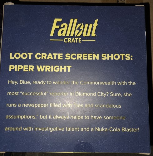 Fallout Loot Crate Piper Wright Figure – Screenshots Series - photo 4