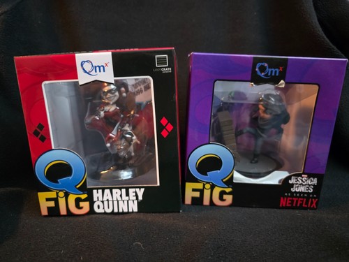 Q-Fig Harley Quinn + Jessica Jones - Loot Crate Exclusives