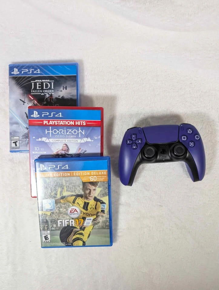 Ps5 Slim Disk Edition + Controller + 3 Games - photo 5