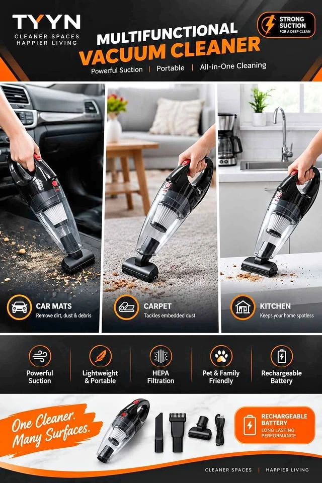 TIAH Multifunctional Vacuum Cleaner