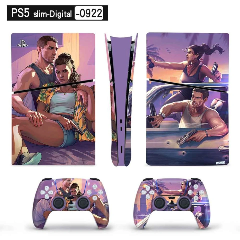 PS5 Console & Controller Skin Wrap - photo 3