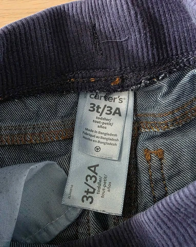 3T Carter's pull-on jeans - photo 2