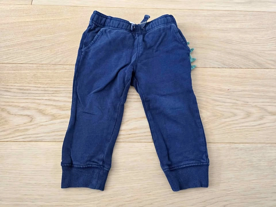 2T Carter's jogger pants with dinosaur spikes on the side