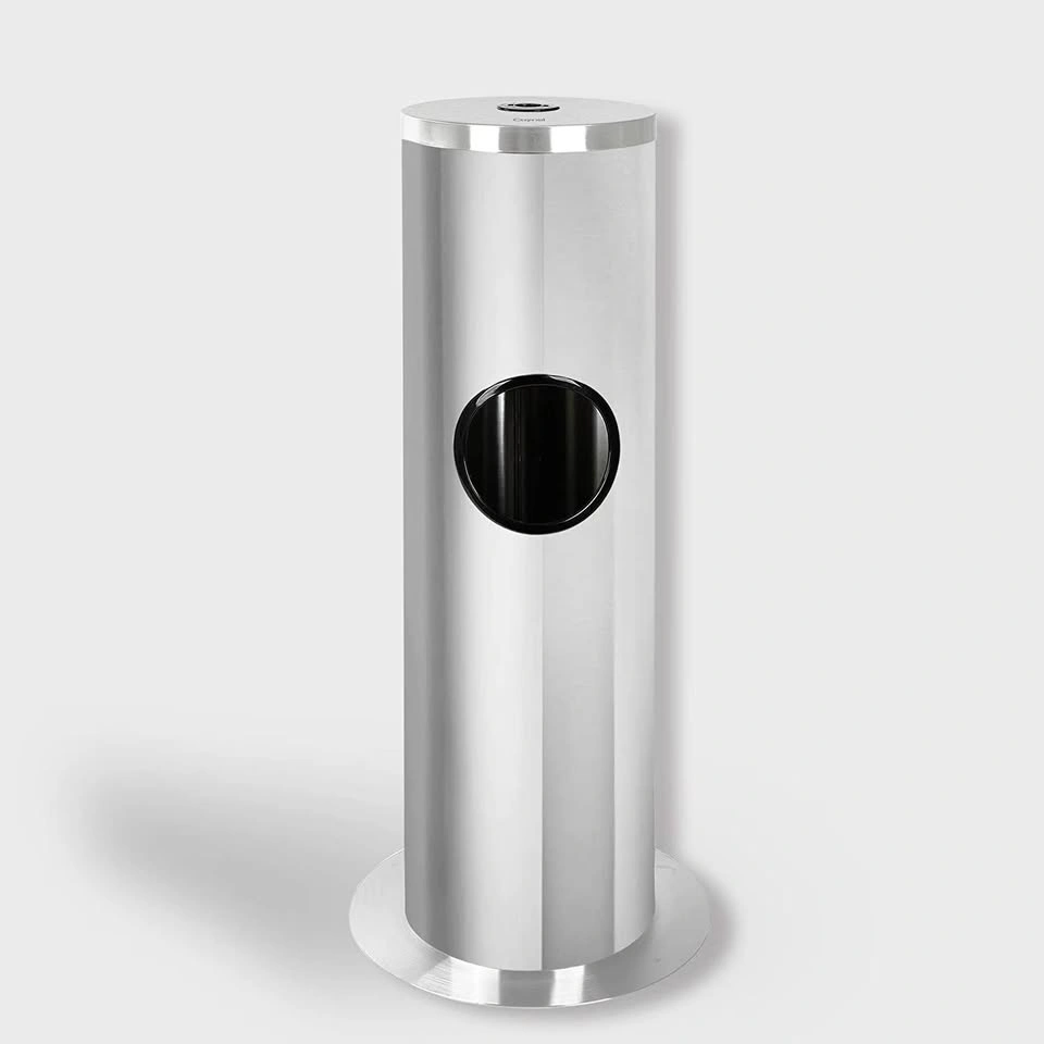 New Caynel Floor Standing Wipe Dispenser with Trash Bin