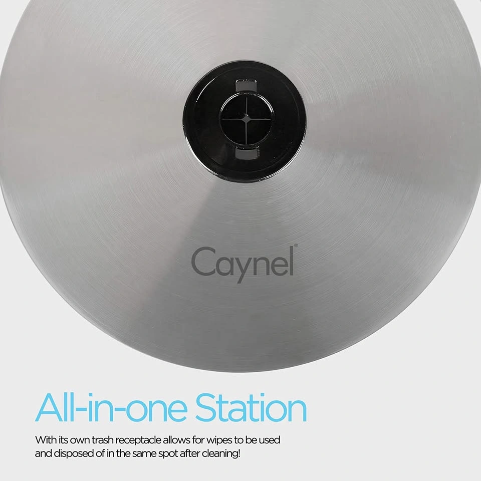New Caynel Floor Standing Wipe Dispenser with Trash Bin - photo 3