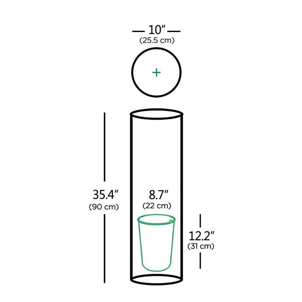 New Caynel Floor Standing Wipe Dispenser with Trash Bin - photo 5