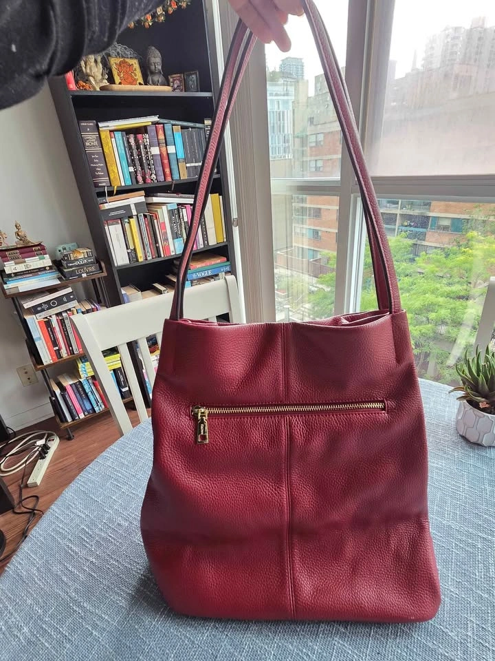100% Leather Tote - photo 3