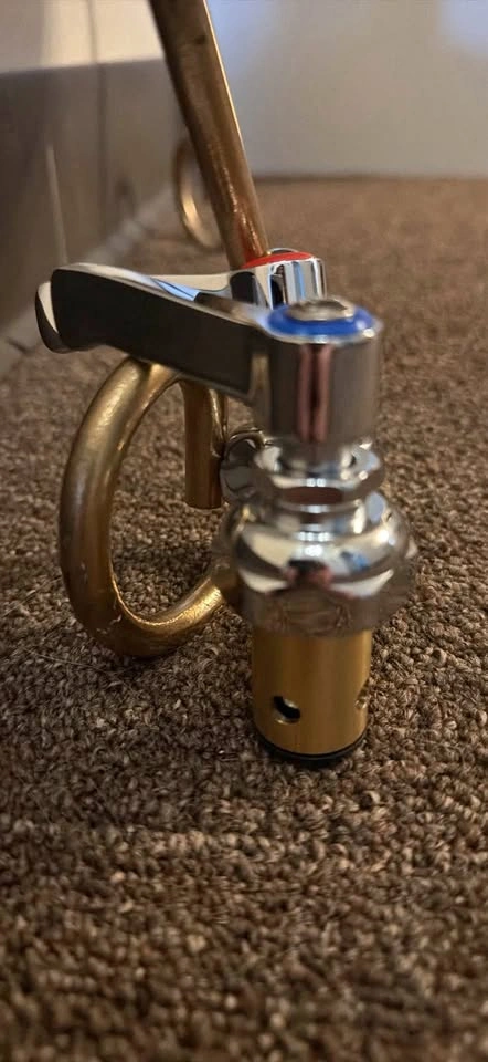 Chrome faucet handles