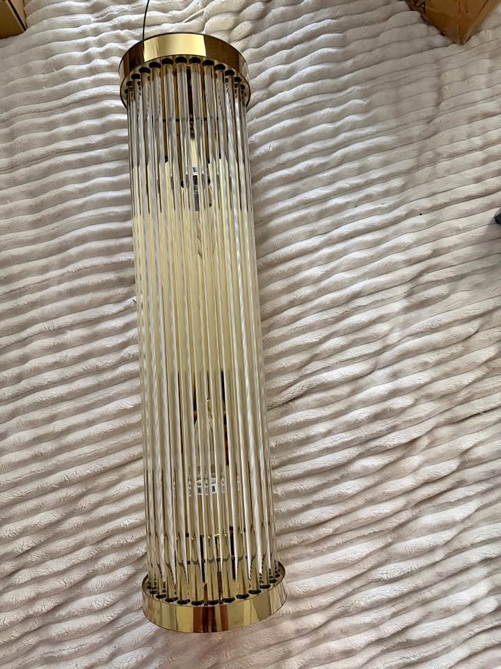 Modern Golden Wall-Mount Sconce (not plug in)