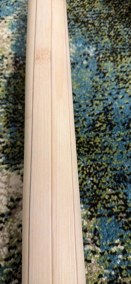 Bamboo and walnut wood look peel and stick paper rolls - photo 2
