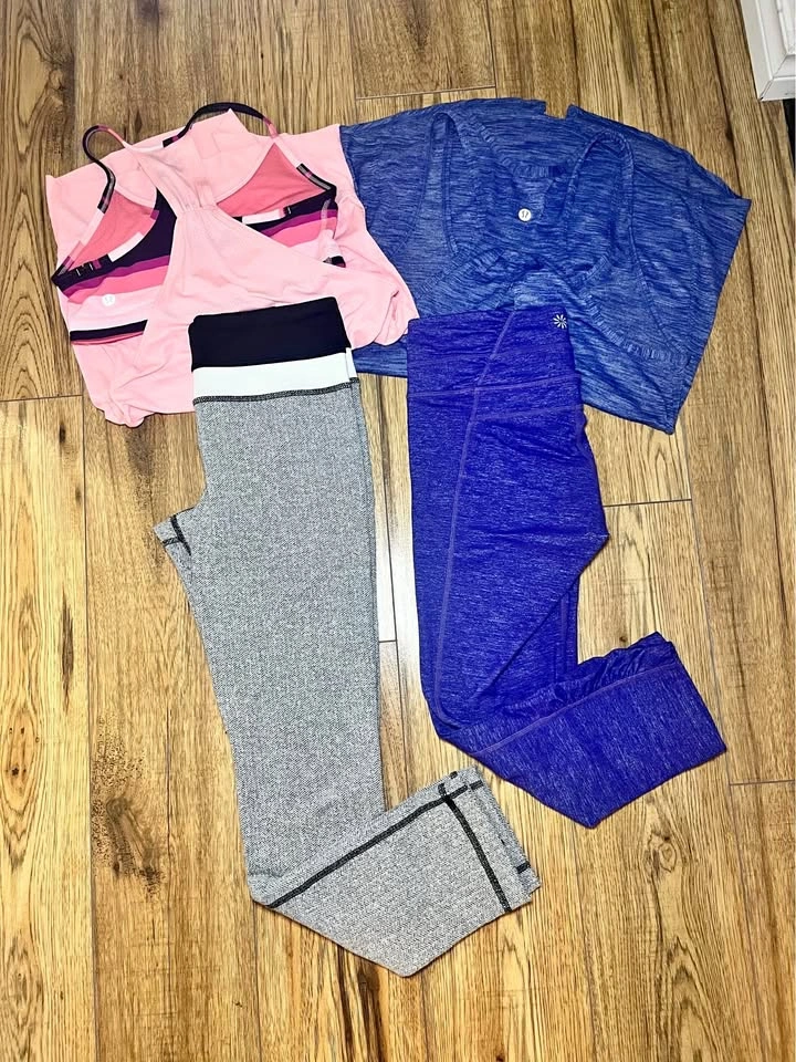 4-Piece Lululemon & Athleta Activewear Bundle (Size XS / 4)