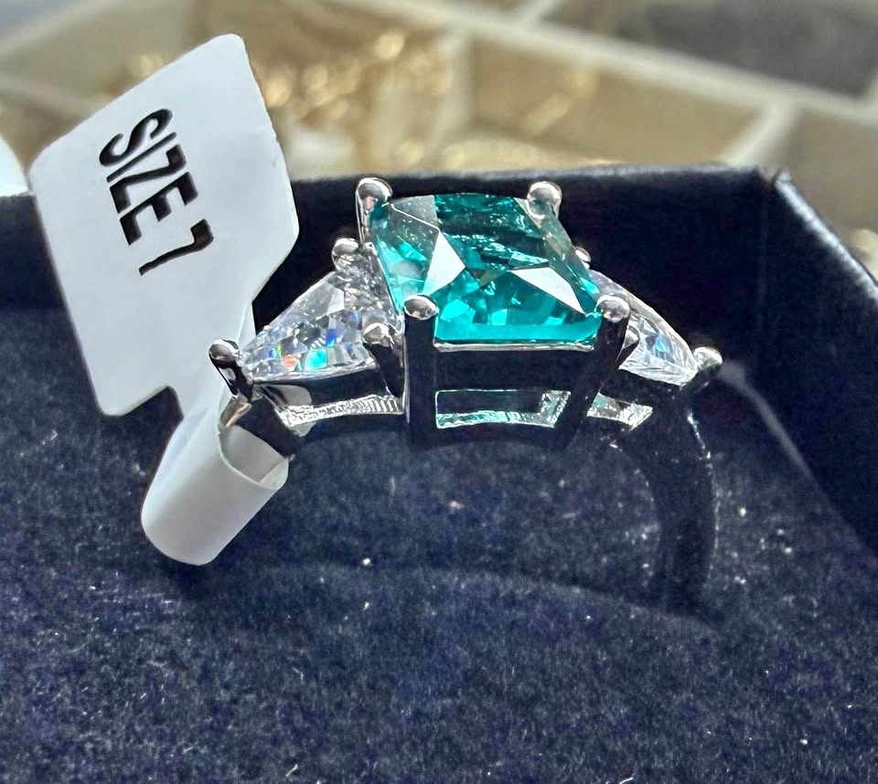 Emerald Cut 4 Carat Gold Ring