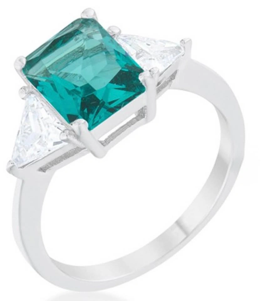 Emerald Cut 4 Carat Gold Ring - photo 3