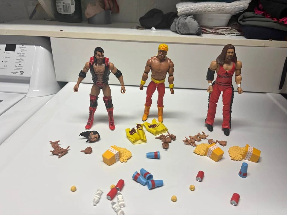 WWE Elite NWO Bash at the Beach 3-Pack – Hogan / Hall / Nash