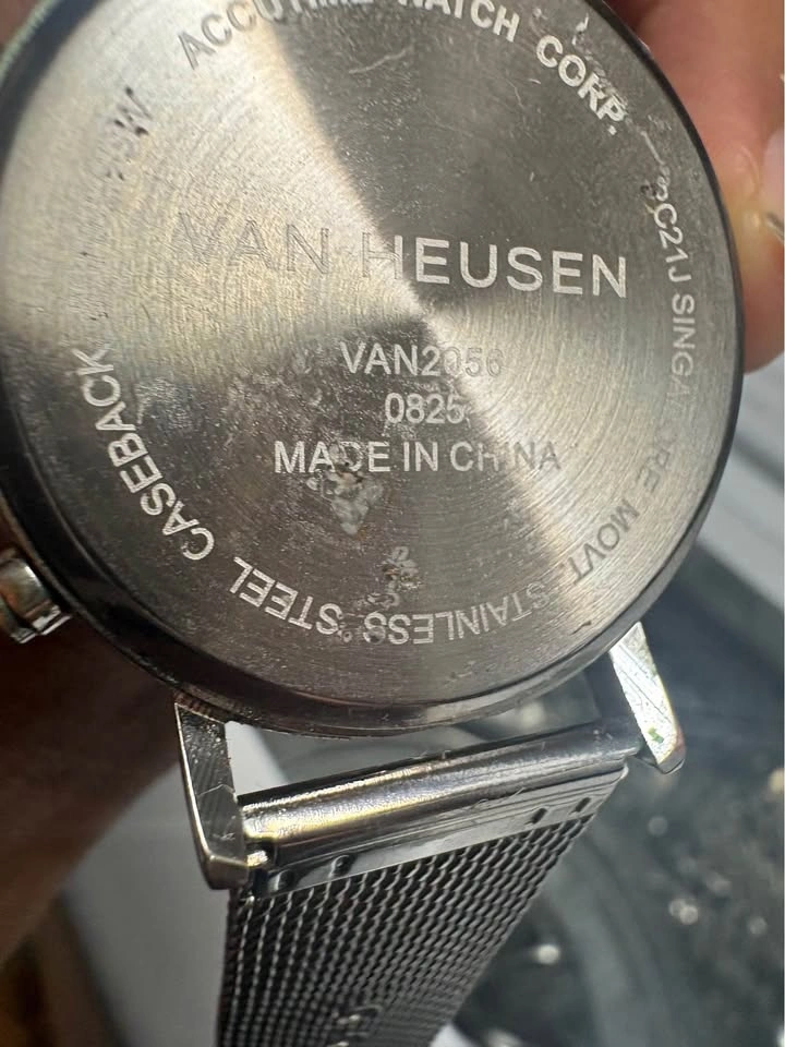Van Heusen Men’s Chronograph-Style Mesh Watch VAN 2056 08 25 - photo 2