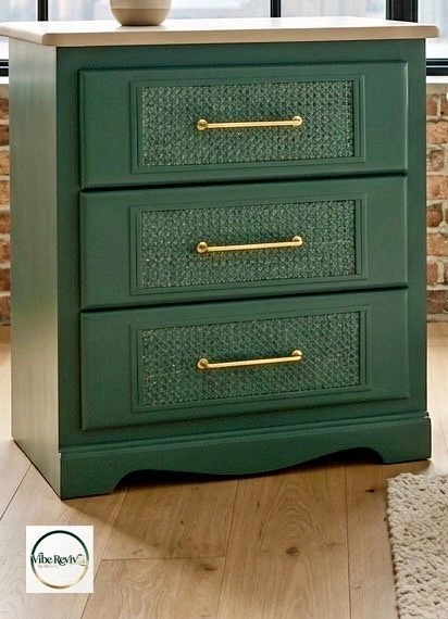 Solid Pine Vintage 3 Drawer dresser