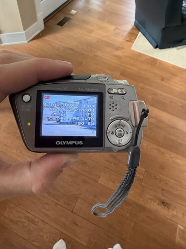 Olympus Stylus Verve Digital Camera 4 MP Tested Working - photo 4