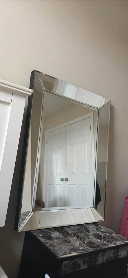 Beveled Glass Wall Mirror - photo 2