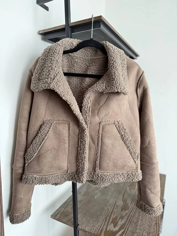 Women’s Brown Sherpa Jacket XS/S