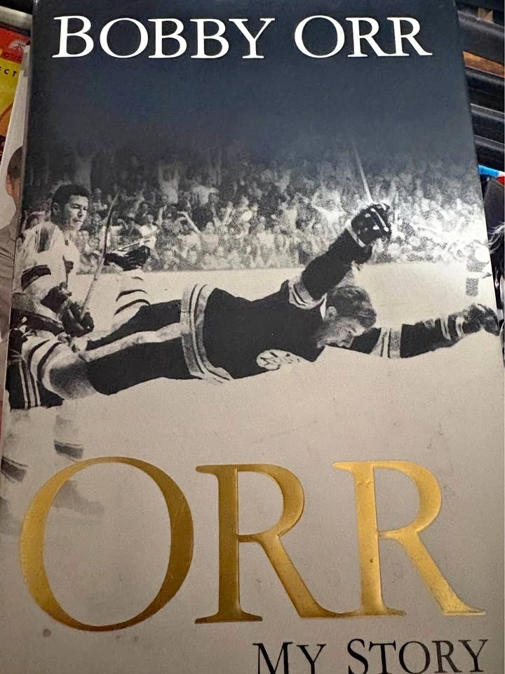 Bobby Orr my story hardcover book
