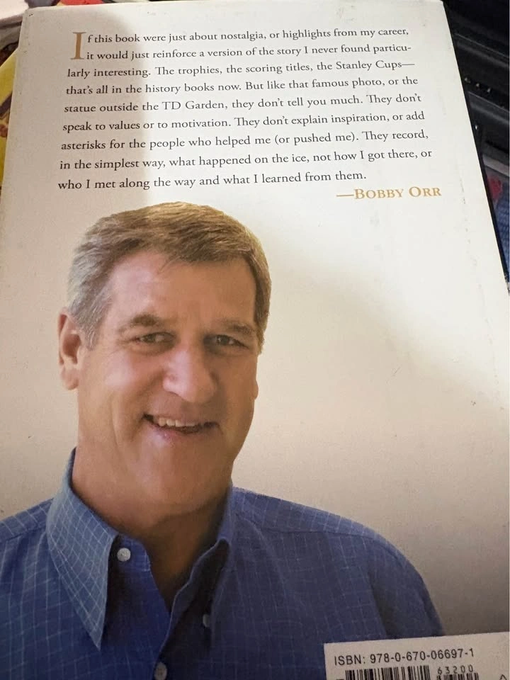 Bobby Orr my story hardcover book - photo 2