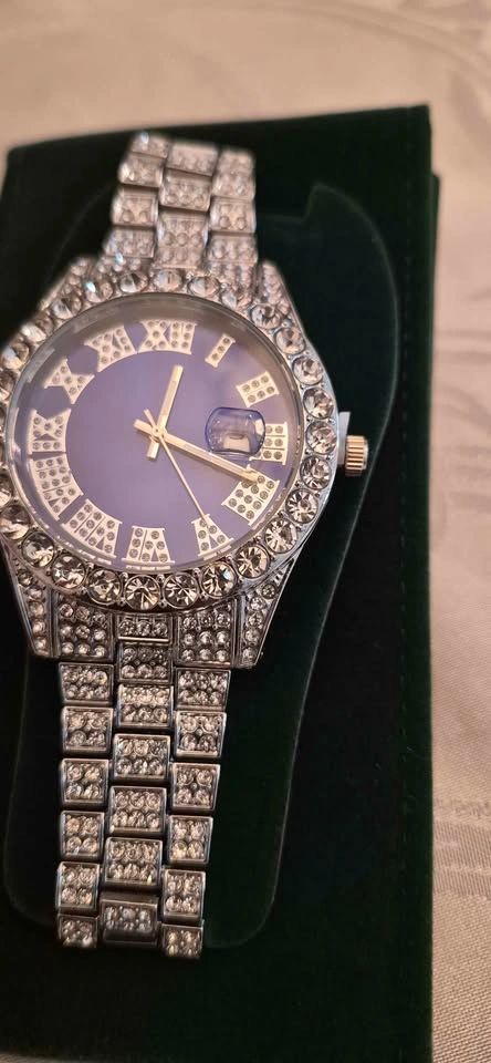 Men's Iced Out Bling Luxury Fashion Watch - photo 2