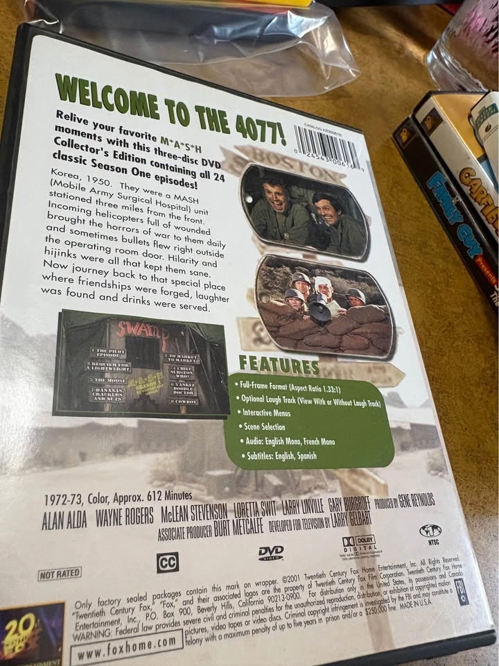 Mash season 1 dvd 3 disc - photo 2